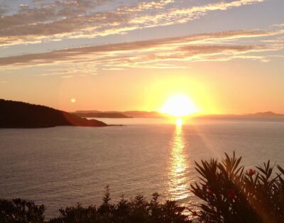 Le plus beau coucher de soleil de l’Ile du Levant !